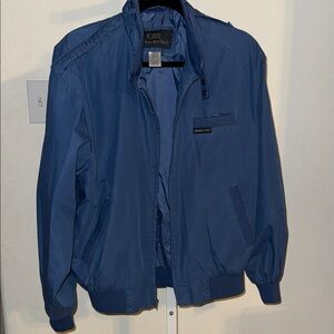 Members Only Classic Blue Windbreaker